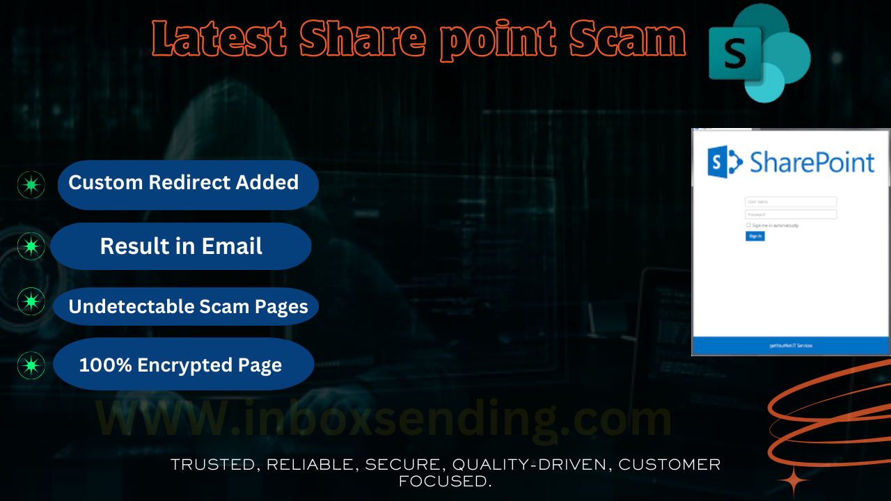 Latest Share Point Scam Page
