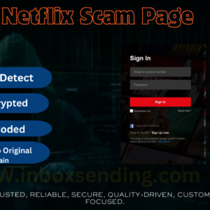 Netflix Scam Page