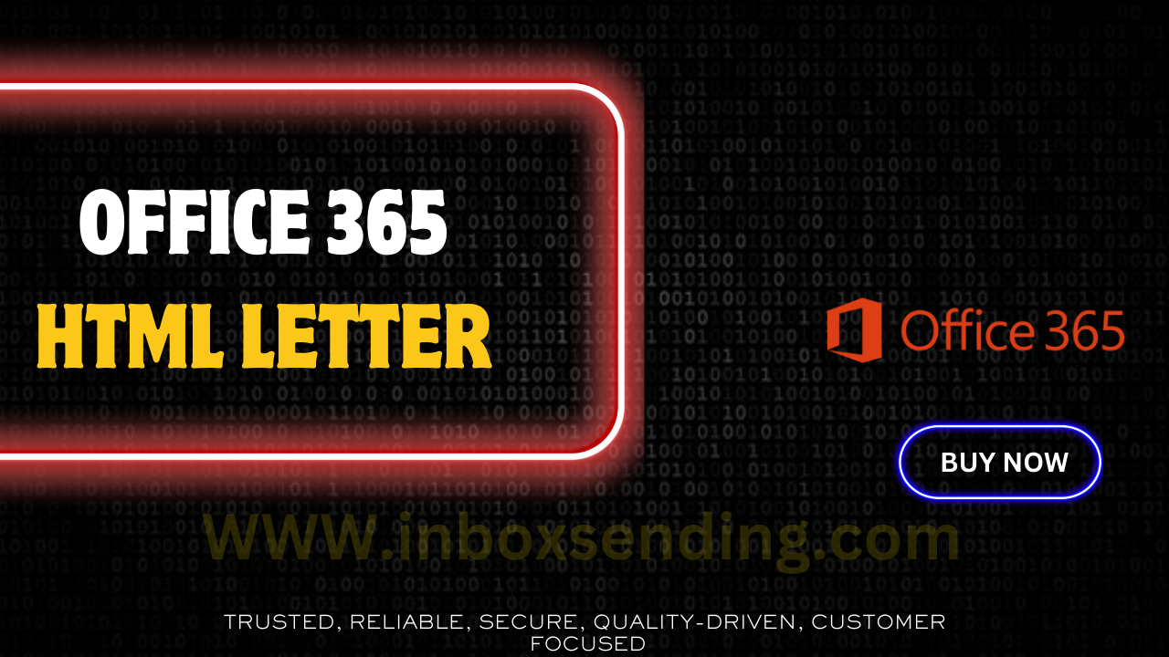 Office365 HTML LETTER