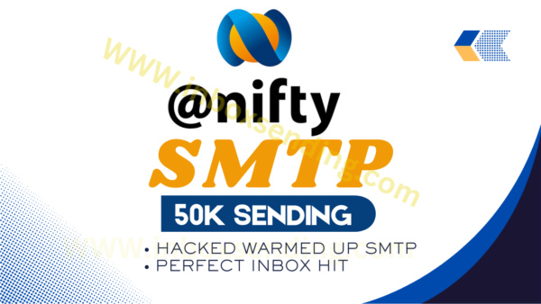 Hacked Nifty JAPAN SMTP | 40k Daily Limit