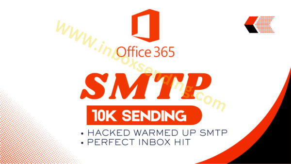 Hacked Office 365 SMTP | 50k Daily Limit