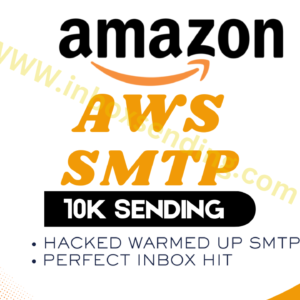 Hacked Amazon AWS SMTP | 50k Sending Limit