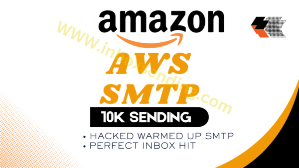 Hacked Amazon AWS SMTP | 50k Sending Limit