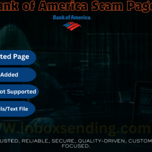 Bank of America Scam Page