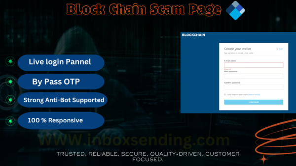 Blockchain Scam Page