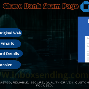 Chase Bank scam page