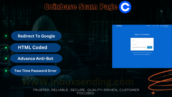 Coinbase Scam Page