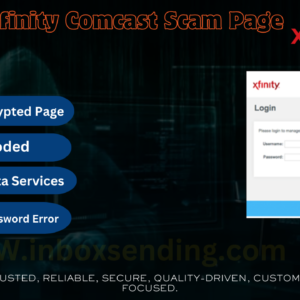 Comcast Scam page