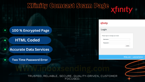 Comcast Scam page