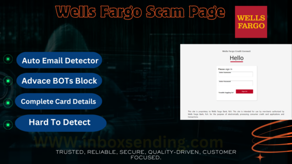 Wells Fargo Scam Page