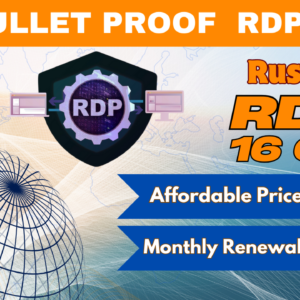 Bulletproof 16 GB Russia Rdp