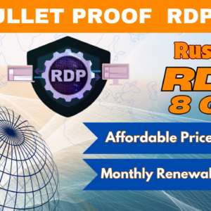 Bulletproof 8 GB Russia Rdp