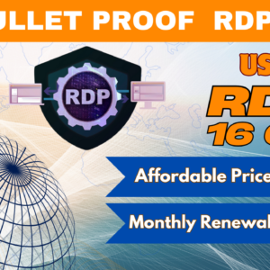 Bulletproof 16 GB USA Rdp