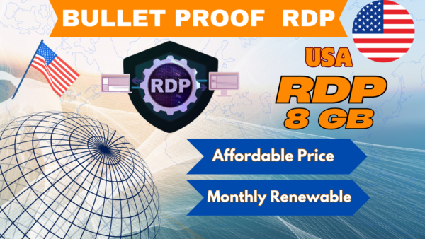 Bulletproof 8 GB USA Rdp