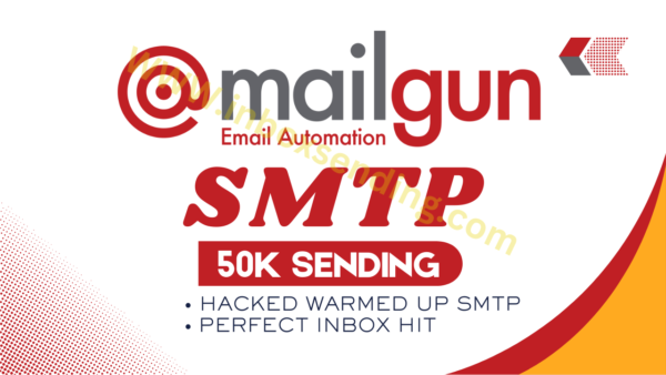 Hacked Mailgun SMTP | 50k Daily Limit