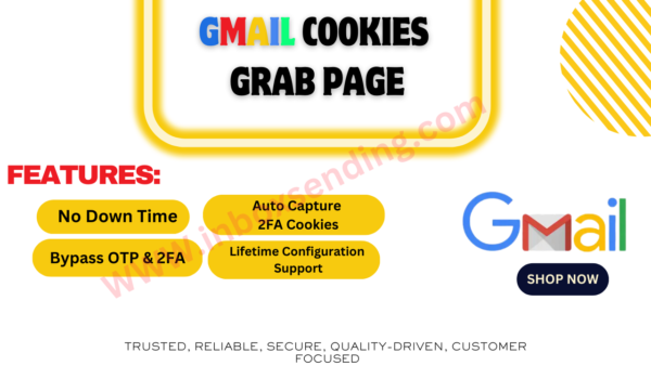 Gmail Cookies Grab Page