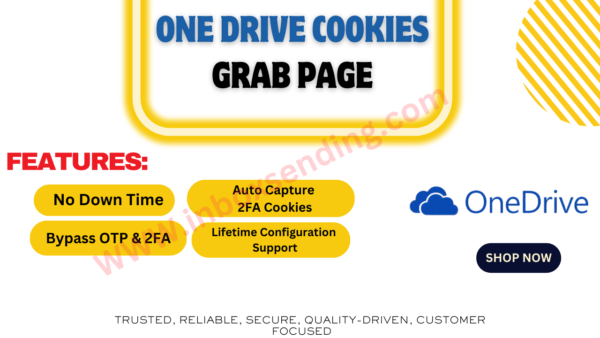 OneDrive Cookies Grab Page